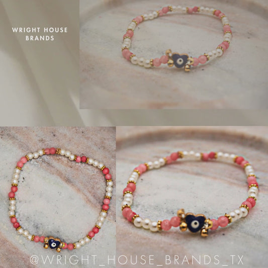 Blush Harmony Bracelet by Wright House