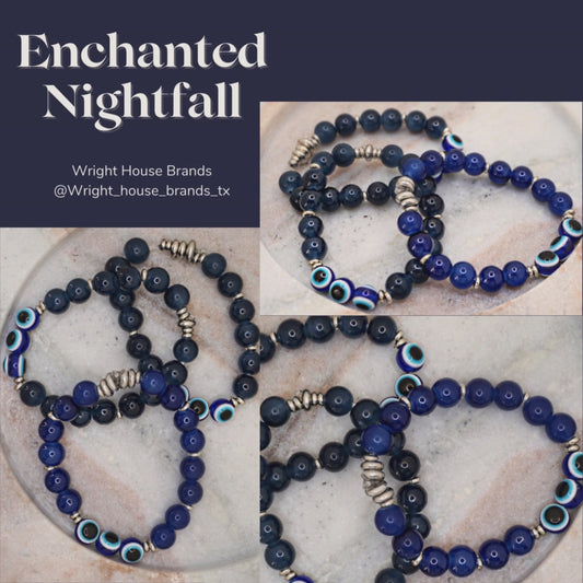 Enchanted Nightfall All-seeing Bracelet | Blue Series